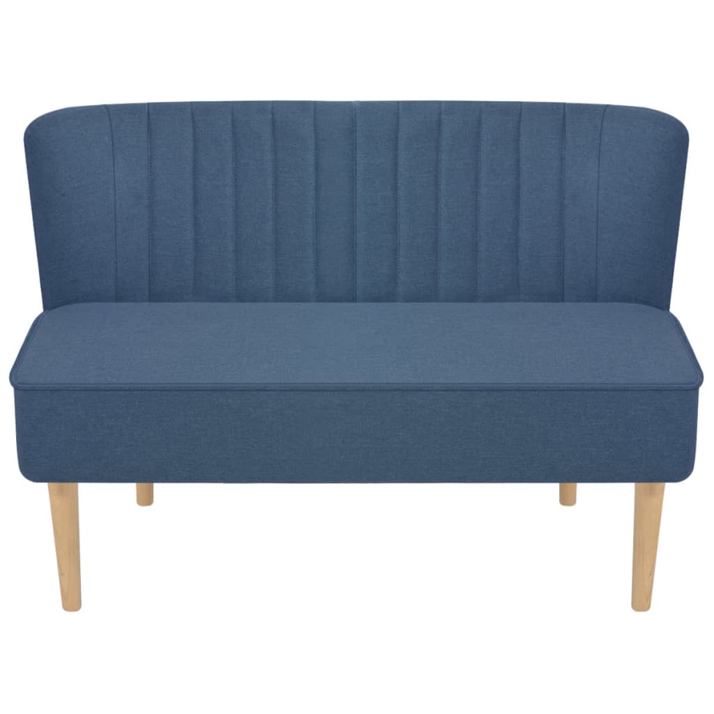 Fabric sofa 117x55.5x77 cm blue