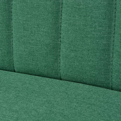 Sofá de tecido 117x55,5x77 cm verde