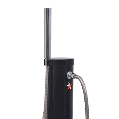 Solar shower 8 L PVC steel