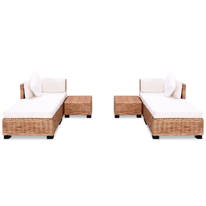 16 pcs genuine rattan sofa set