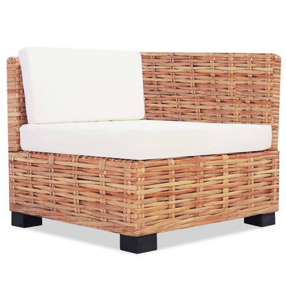 Conjunto de sofás 14 pcs vime genuíno