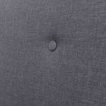 3-seater sofa in dark grey fabric