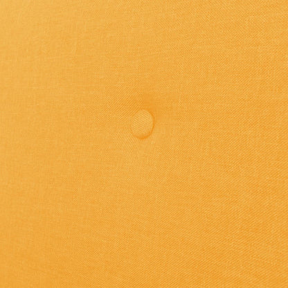 Sofá de 3 lugares tecido amarelo