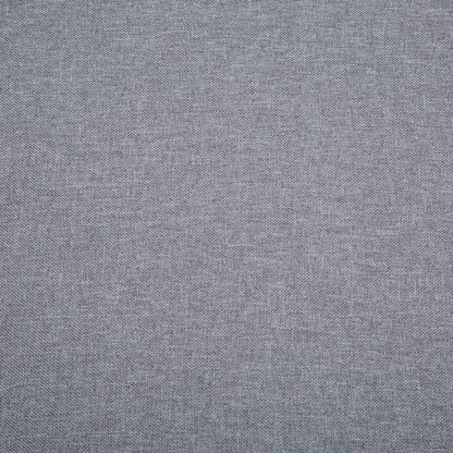 Sofá de 3 lugares estofos de tecido 172x70x82 cm cinzento claro
