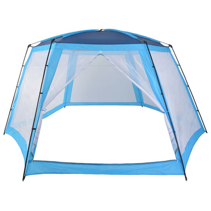 Pool tent 660x580x250 cm blue fabric