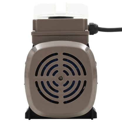 Bomba de piscina com temporizador preto 0,25 HP 8000 L/h