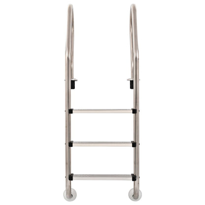 3-step pool ladder 304 stainless steel 120 cm