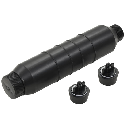 Winter Gizzmo bottle for swimming pool with 2 HDPE plugs