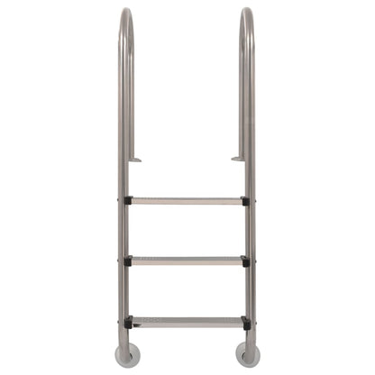 3-step pool ladder 304 stainless steel 120 cm