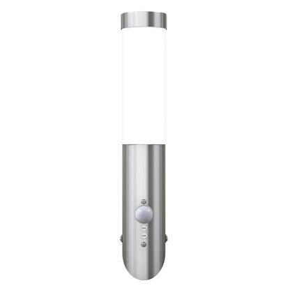 RVS Lâmpada parede resistente á intempéries, sensor de movimento