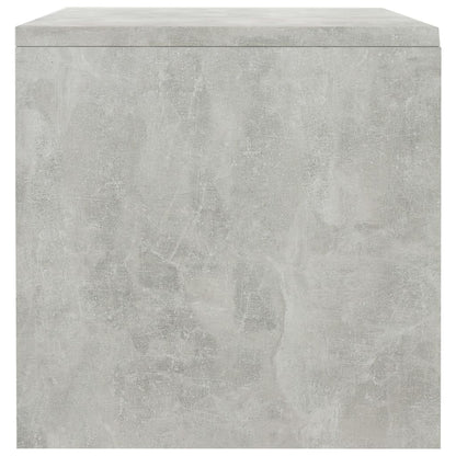 Bedside tables 2 pcs 40x30x30 cm grey plywood