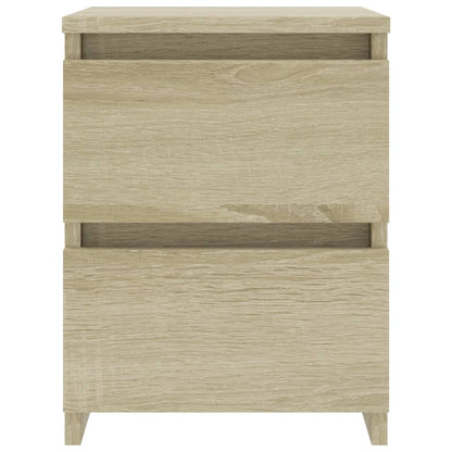 Bedside table 2 pcs 30x30x40 cm countertop in Sonoma oak