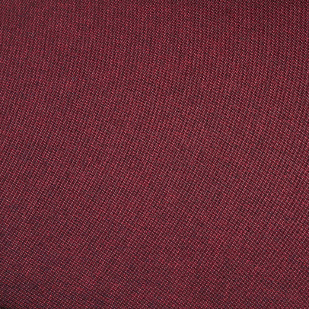 Sofá de 4 lugares em tecido vermelho tinto
