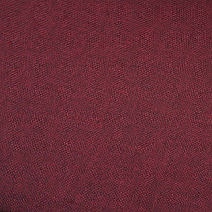 Sofá de 4 lugares em tecido vermelho tinto