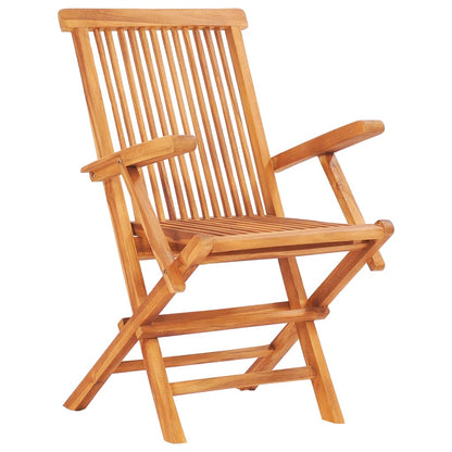 7 pcs Outdoor Folding Dining Set Solid Teak Wood