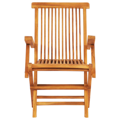 7 pcs Outdoor Folding Dining Set Solid Teak Wood