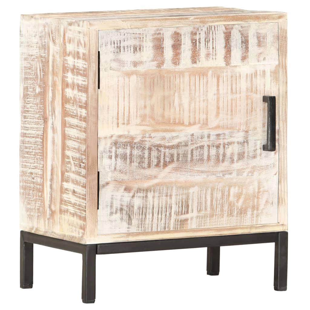 Mesa de cabeceira 40x30x50 cm madeira de acácia maciça