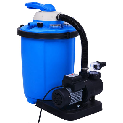 Sand filter pump with timer 550 W 50 L