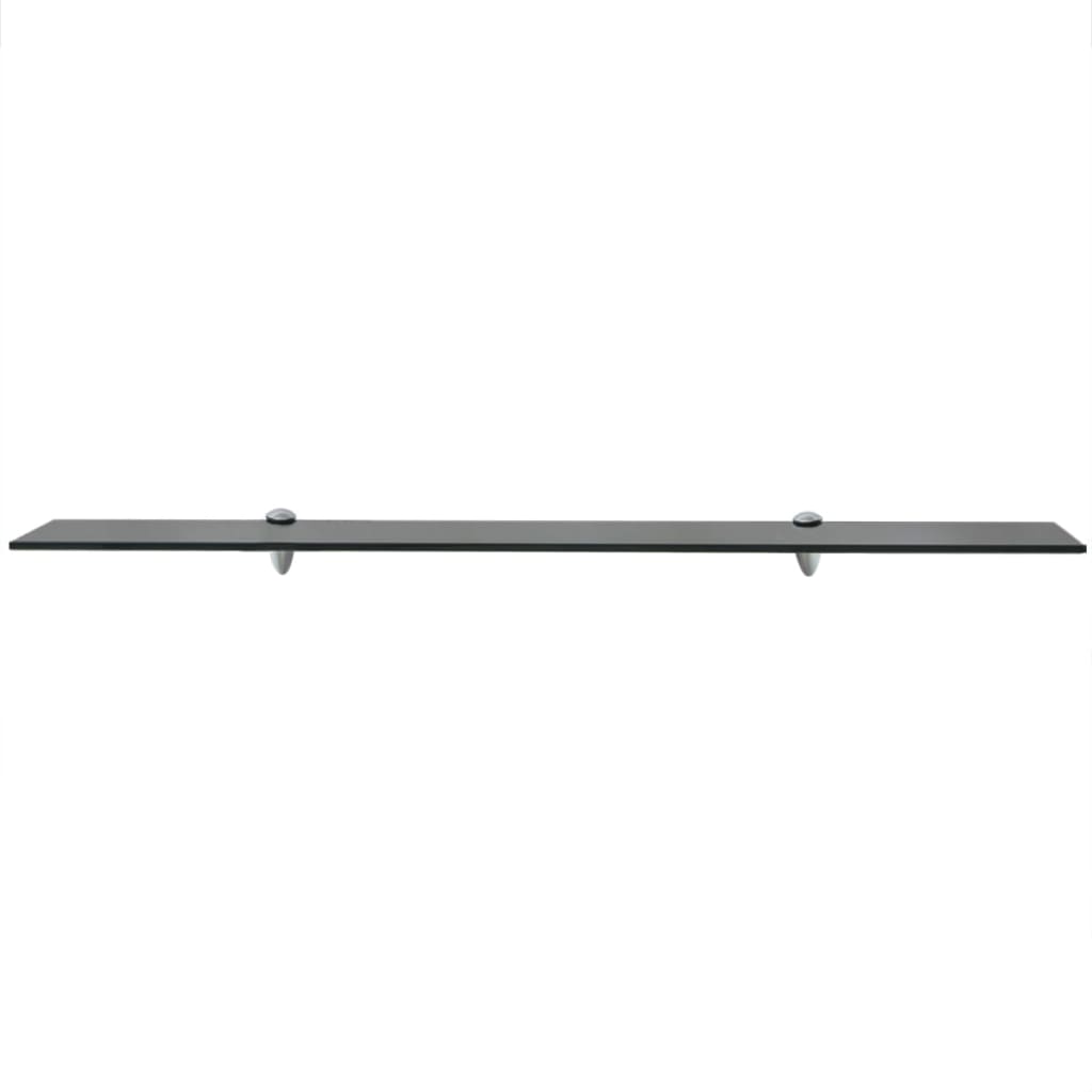 Prateleiras flutuantes 2 pcs vidro 100x20 cm 8 mm