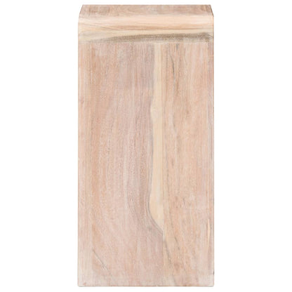 Mesa de cabeceira 40x30x60 cm madeira de acácia maciça