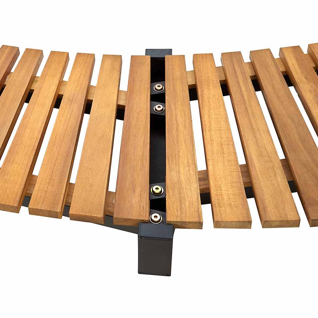 Spa surround 273x53 cm solid acacia wood