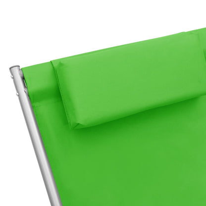 Cadeiras de baloiço 2 pcs aço verde