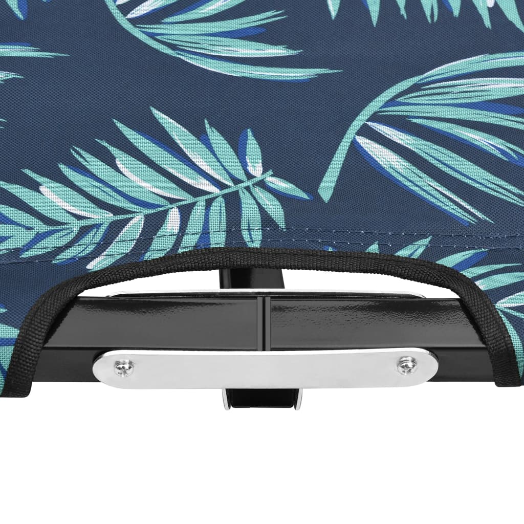 Espreguiçadeira/cama dobrável p/ 2 pessoas aço estampagem folha