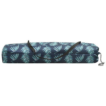 Espreguiçadeira/cama dobrável p/ 2 pessoas aço estampagem folha