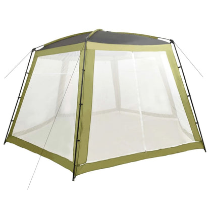 Pool tent 590x520x250 cm green fabric