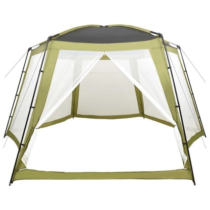 Pool tent 590x520x250 cm green fabric