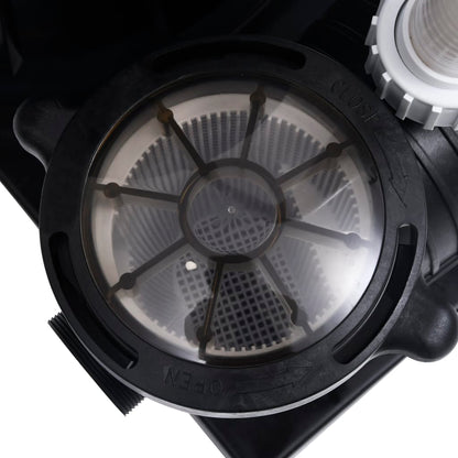Filtro de areia válvula 7 posições e bomba 1000 W azul e preto