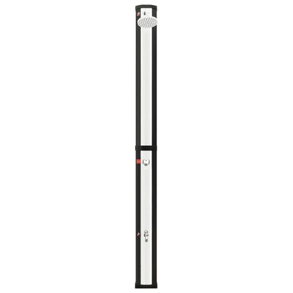 Chuveiro solar de exterior c/ cabeça e torneira 35 L