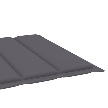 Espreguiçadeira de jardim com mesa e almofadão pinho impregnado