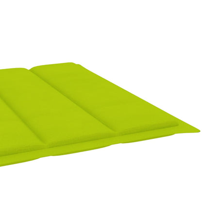 Espreguiçadeira de jardim com mesa e almofadão pinho impregnado