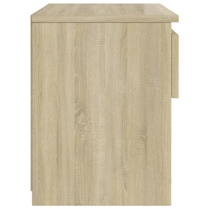 Bedside table 40x30x39 cm plywood Sonoma oak