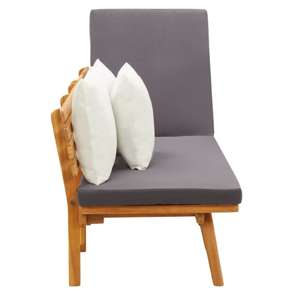Garden bench 200x65 cm solid acacia wood