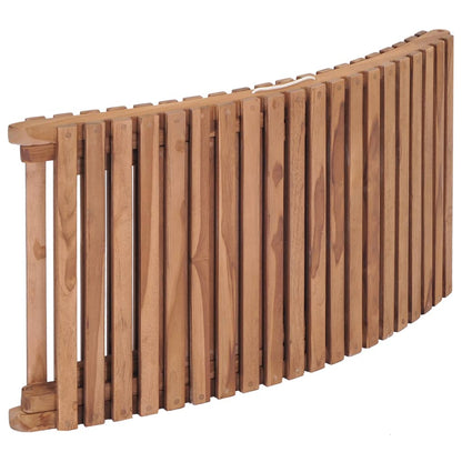 Folding sun loungers 2 pcs solid teak wood