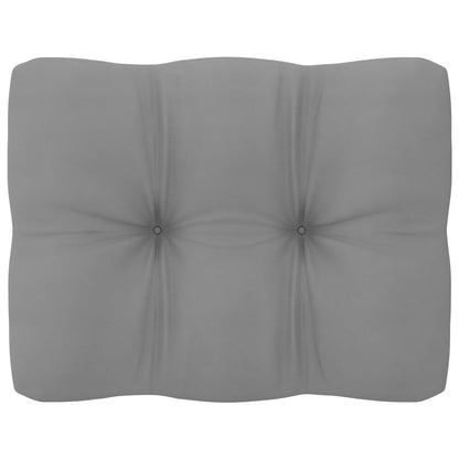 7 pcs conjunto lounge de jardim com almofadões pinho maciço