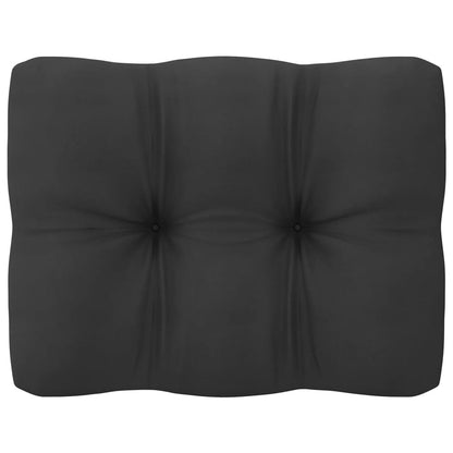 8 pcs conjunto lounge de jardim + almofadões pinho maciço cinza