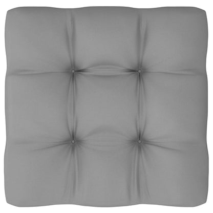 10 pcs conjunto lounge de jardim c/ almofadões pinho maciço