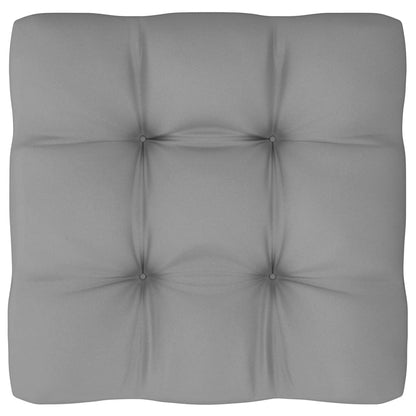 10 pcs conjunto lounge de jardim c/ almofadões pinho maciço