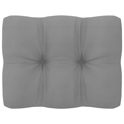 10 pcs conjunto lounge de jardim c/ almofadões pinho maciço