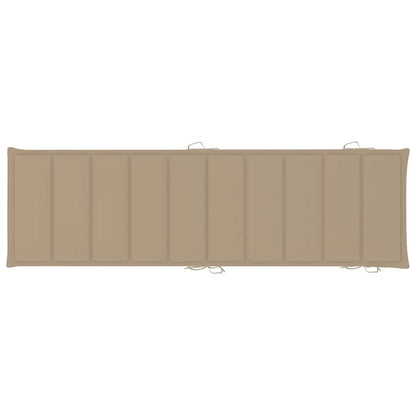 Espreguiçadeiras com almofadões 2 pcs madeira de acácia maciça