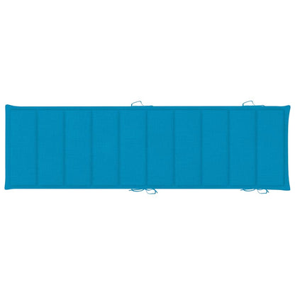 Espreguiçadeiras com almofadões 2 pcs madeira de acácia maciça