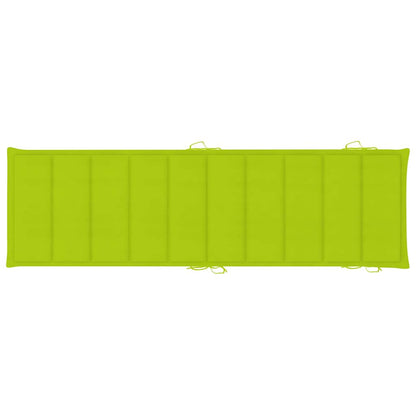 Espreguiçadeiras com mesa e almofadões 2 pcs acácia maciça