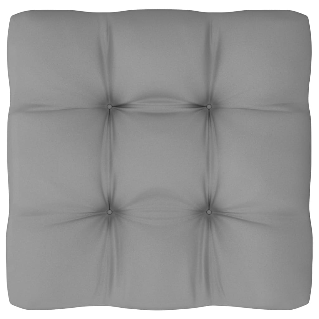 10 pcs conjunto lounge de jardim c/ almofadões pinho maciço
