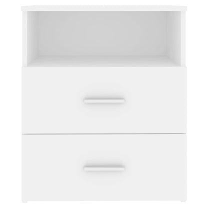 Bedside tables 2 pcs 50x32x60 cm white