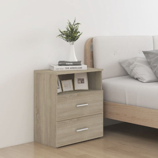 Bedside tables 2 pcs 50x32x60 cm Sonoma oak