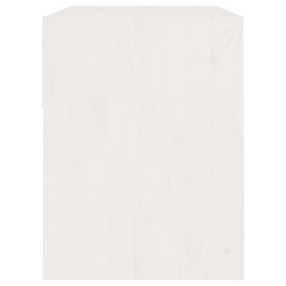 Bedside tables 2 pcs 40x31x40 cm solid pine white