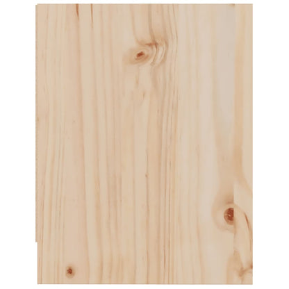 Bedside tables 2 pcs 40x30.5x40 cm solid pine wood